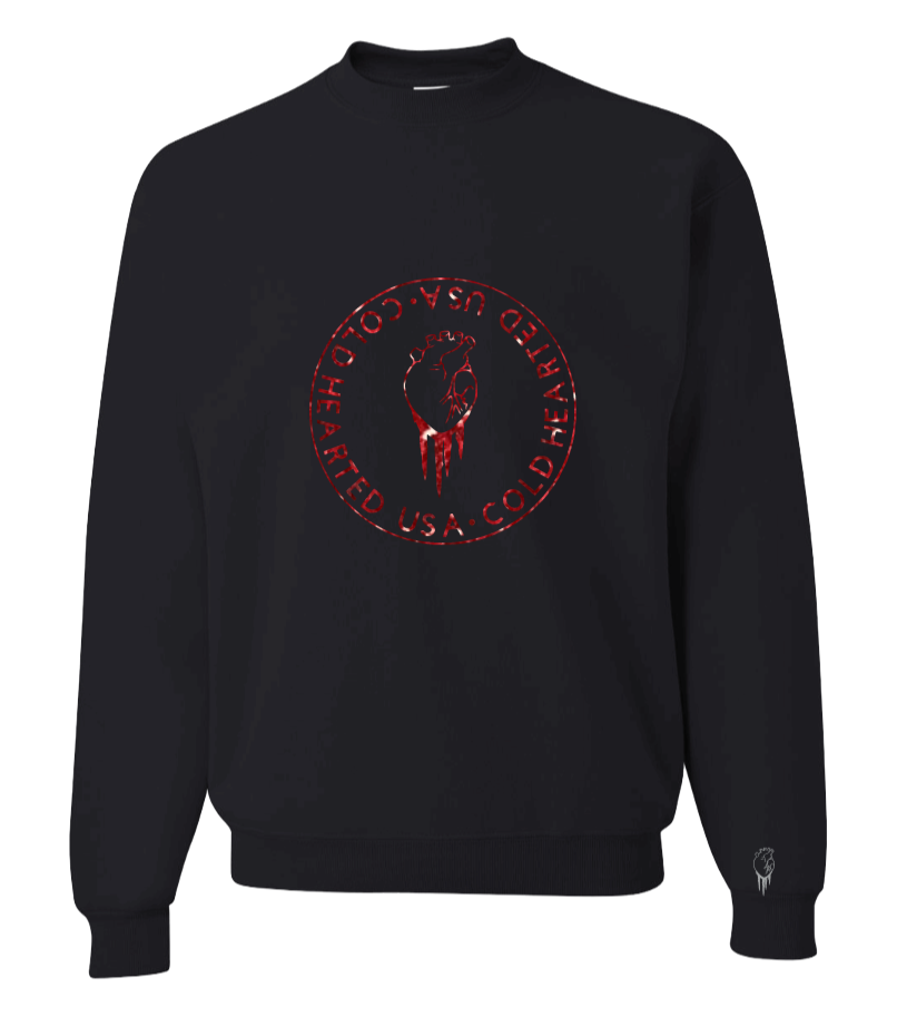 MAIN LOGO - BLACK SWEATSHIRT